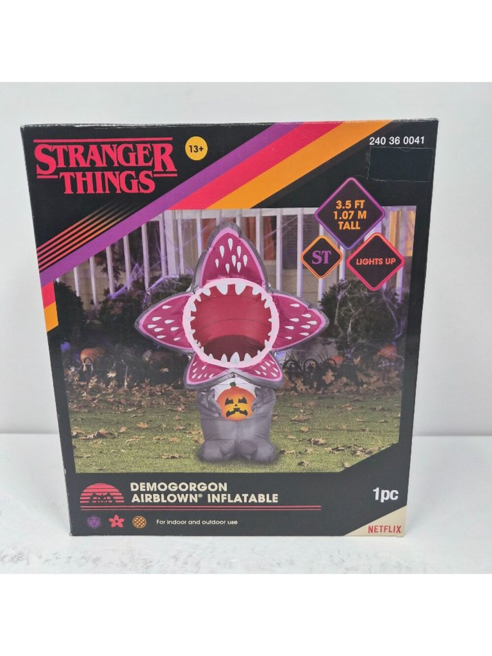 Stranger Things Demogorgon Airblown Inflatable 3.5 Ft Tall Indoor & Outdoor NEW